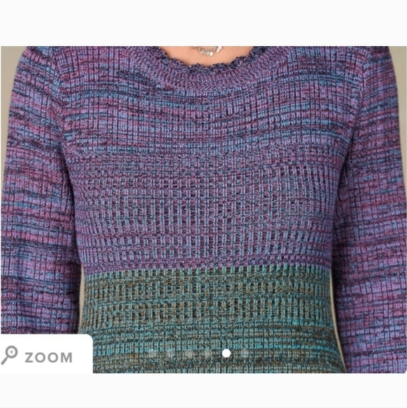 Multicolor Knit Maxi Dress - Picture 3 of 4